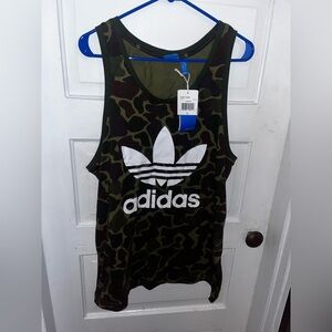 NWT Adidas Camouflage Tank Top
